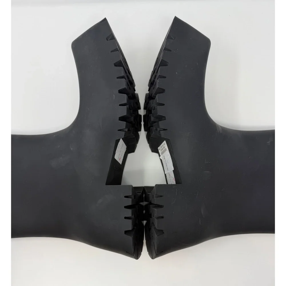 Balenciaga Trooper Rubber Boots Black Size 12 US 45 EU